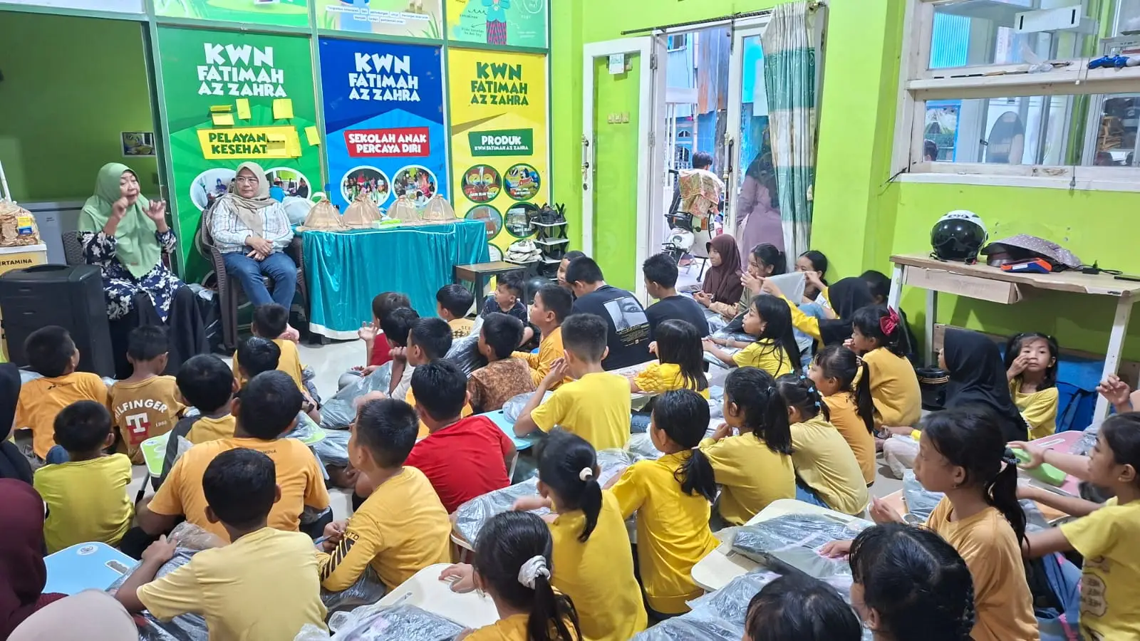 kelas parenting bagi anak SAPD bersama UNICEF